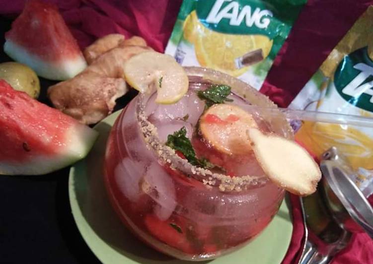 Recipe of Favorite Watermelon crush #CookpadApp #RamadanKiTayari