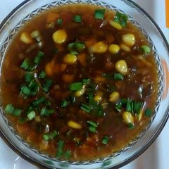 A picture of Vegetables Manchow Soup.
