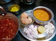 A picture of daal bati