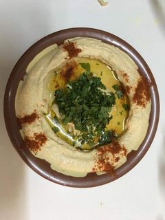 صورة لوصفة وصفة الحمص بالطحينة