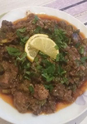 صورة لوصفة كبد الدجاج مشرمل