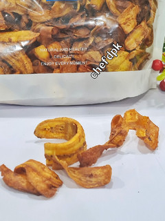 A picture of Sugar free Plantain Chips.