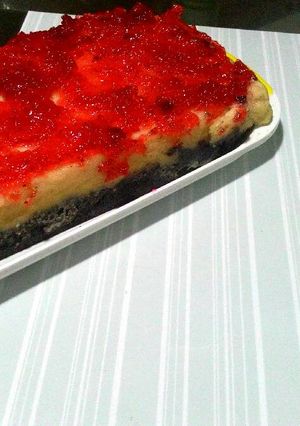 Foto resep Cheesecake kukus berry-oreo