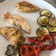 Pechugas de pollo al horno con verdura
