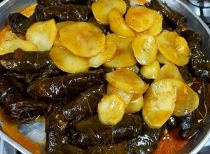صورة لوصفة ورق عنب
