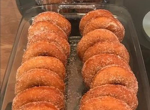 Una foto de Donas azúcaradas