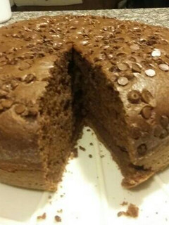 Una foto de Torta de chocolate en licuadora