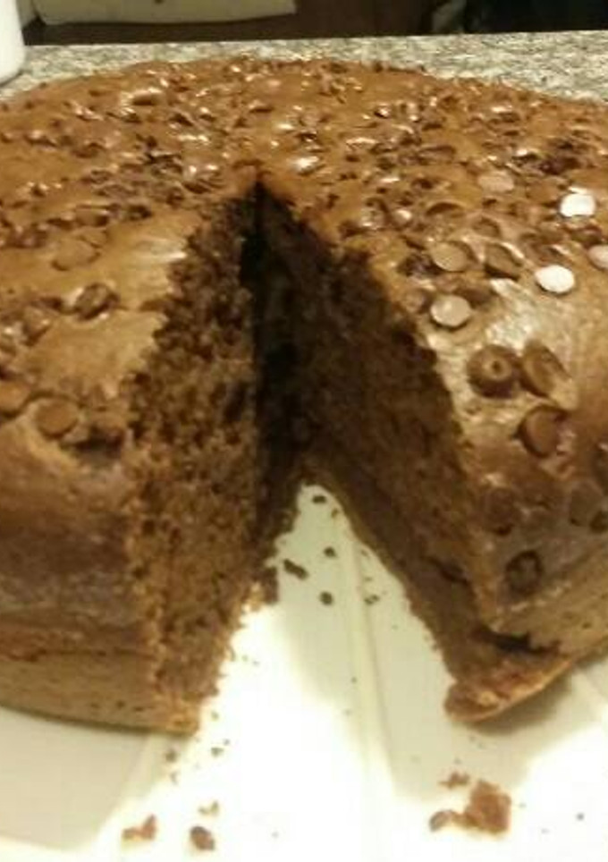 Una foto de Torta de chocolate en licuadora