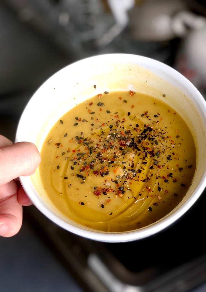 Una foto de Puré de verduras 🌱