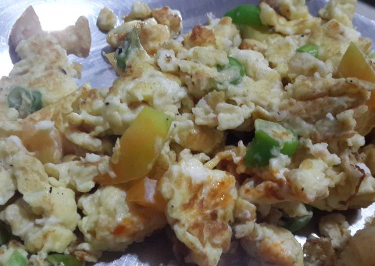 Scrambled eggs Indian Version