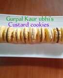 Custard cookies