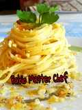 Linguine con Acciughe e Mollica