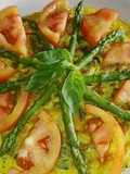 Asparagus and Mozzarella Frittata
