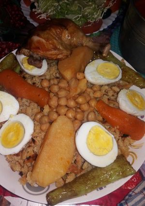 صورة لوصفة شخشوخة الكسرة
