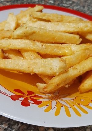 صورة لوصفة بطاطس محمره بالدقيق