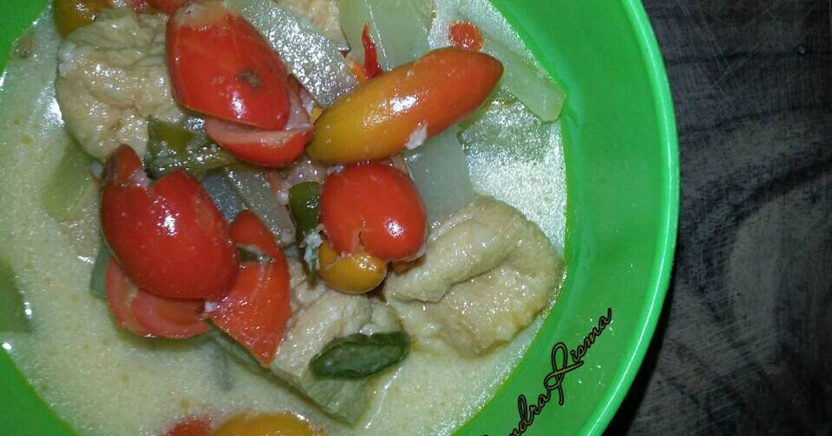 Resep Sayur Lodeh Kulit Melinjo Labu Siam Oleh Sandra Risma Cookpad