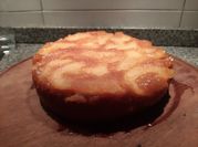 Una foto de torta de peras