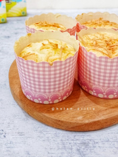 Foto resep Cheese Chiffon Cupcake