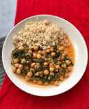 Garbanzos con acelga