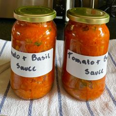 A picture of Tomato and Basil Sauce:.