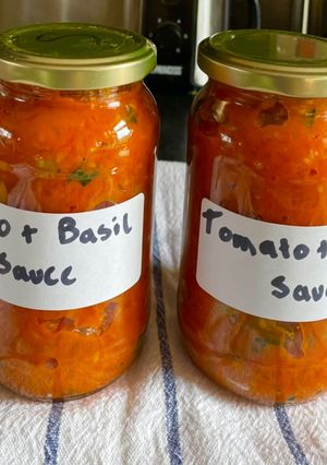A picture of Tomato and Basil Sauce:.