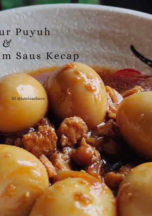 Foto resep Mpasi/Menu Keluarga Telur Puyuh & Ayam Saus Kecap
