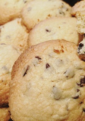 Une photo de Cookies pepites choco sans gluten