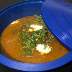 A picture of Surprise Curry (from watermelon white waste part.