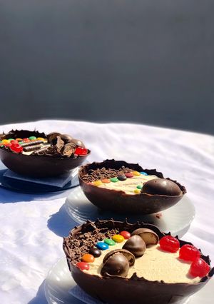 Una foto de Pascuas 2020: huevos rellenos !