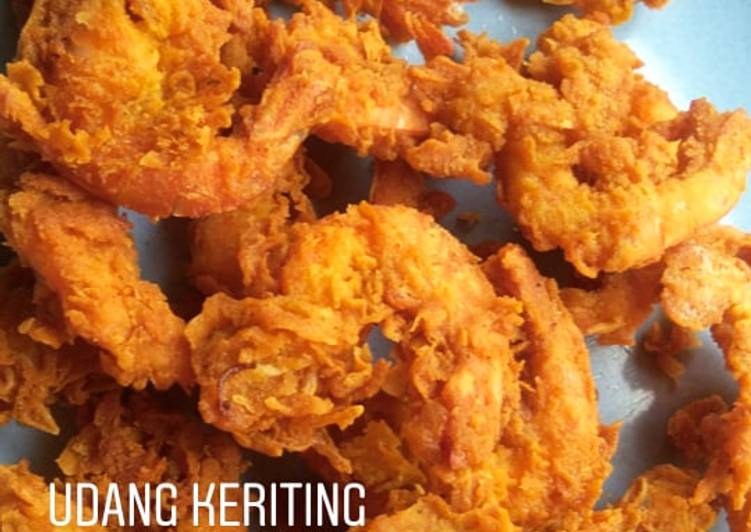 Resep Udang Keriting Gurih Banget, Enak