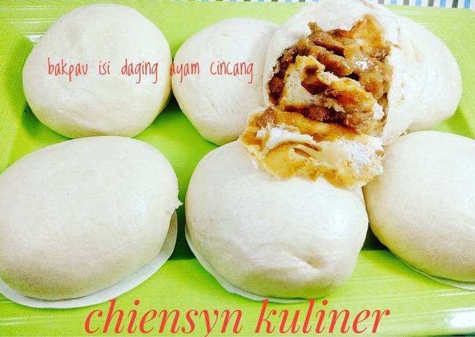 Resep Bakpau Isi Daging Ayam Cincang Oleh Chiensyn Kuliner Cookpad