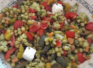 Foto di Fregola in insalata