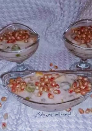 صورة لوصفة سلطة فواكه بياغورت البنان