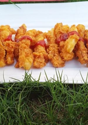 A picture of Zinger fries.