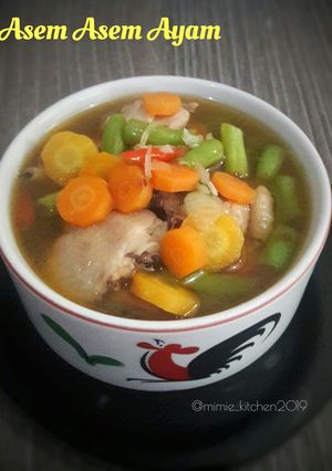 Foto resep Asem asem ayam