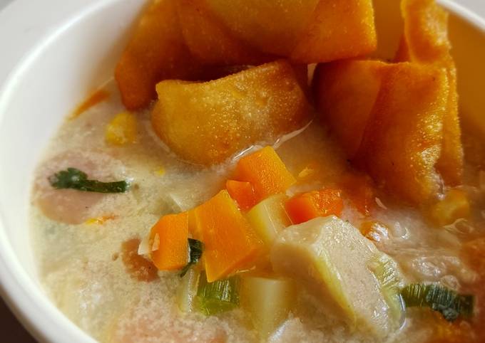 Resep Soup Cream Jagung Ala Rumahan Oleh Ummu Zubayr Cookpad