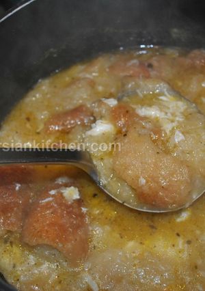 A picture of Garlic Soup سوپ سیر.