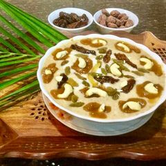 A picture of #Dates and Dry Fruit Kheer.