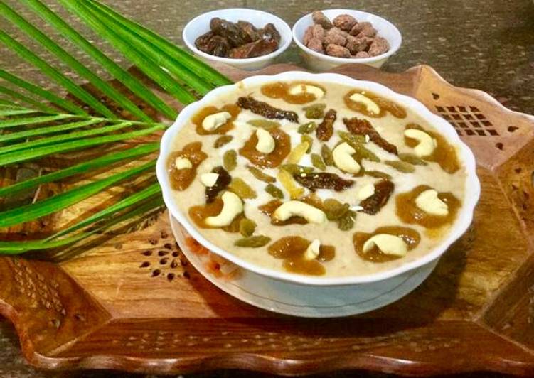 #Dates and Dry Fruit Kheer