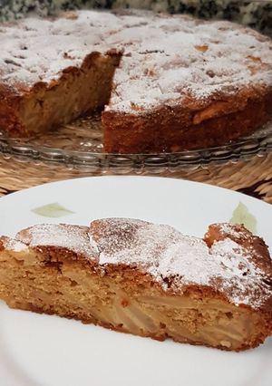 Foto principal de Sharlotka... Tarta de manzana Rusa con azúcar moreno