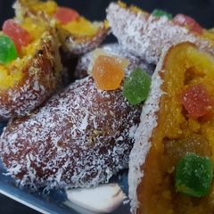 A picture of BREAD CHAM CHAM RECIPE - #GA4 #WEEK6 #Navratri.