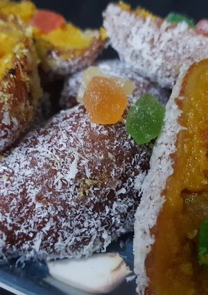 A picture of BREAD CHAM CHAM RECIPE - #GA4 #WEEK6 #Navratri.