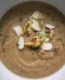 Sopa de coliflor rostizada