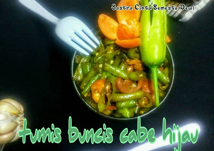 Tumis buncis cabe hijau