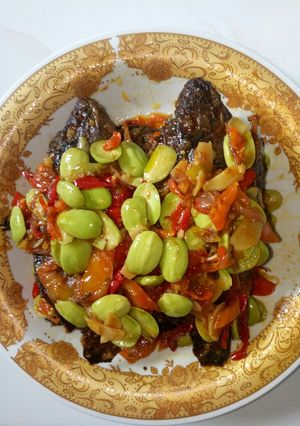 Foto resep Ikan nila sambal pete