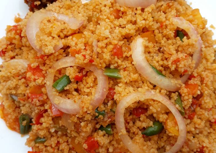 Simple Way to Make Tasty Jollof couscous | This is Recipe So Great You Must Try Now !!