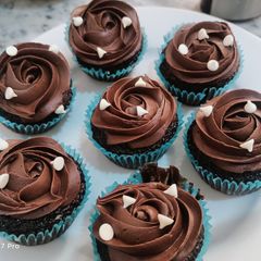 A picture of Chocolate cupcake.