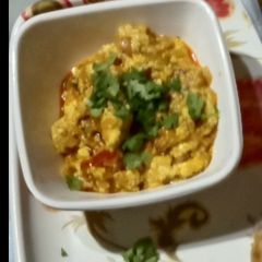 Paneer bhurji A picture of Paneer bhurji.