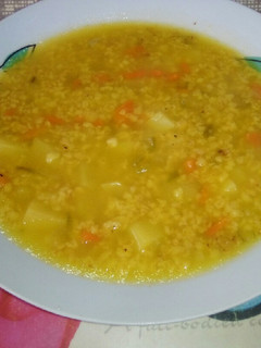 Una foto de Sopa de avena