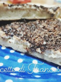 Foto di Sweet Pizza - Ricotta, rum e cioccolato